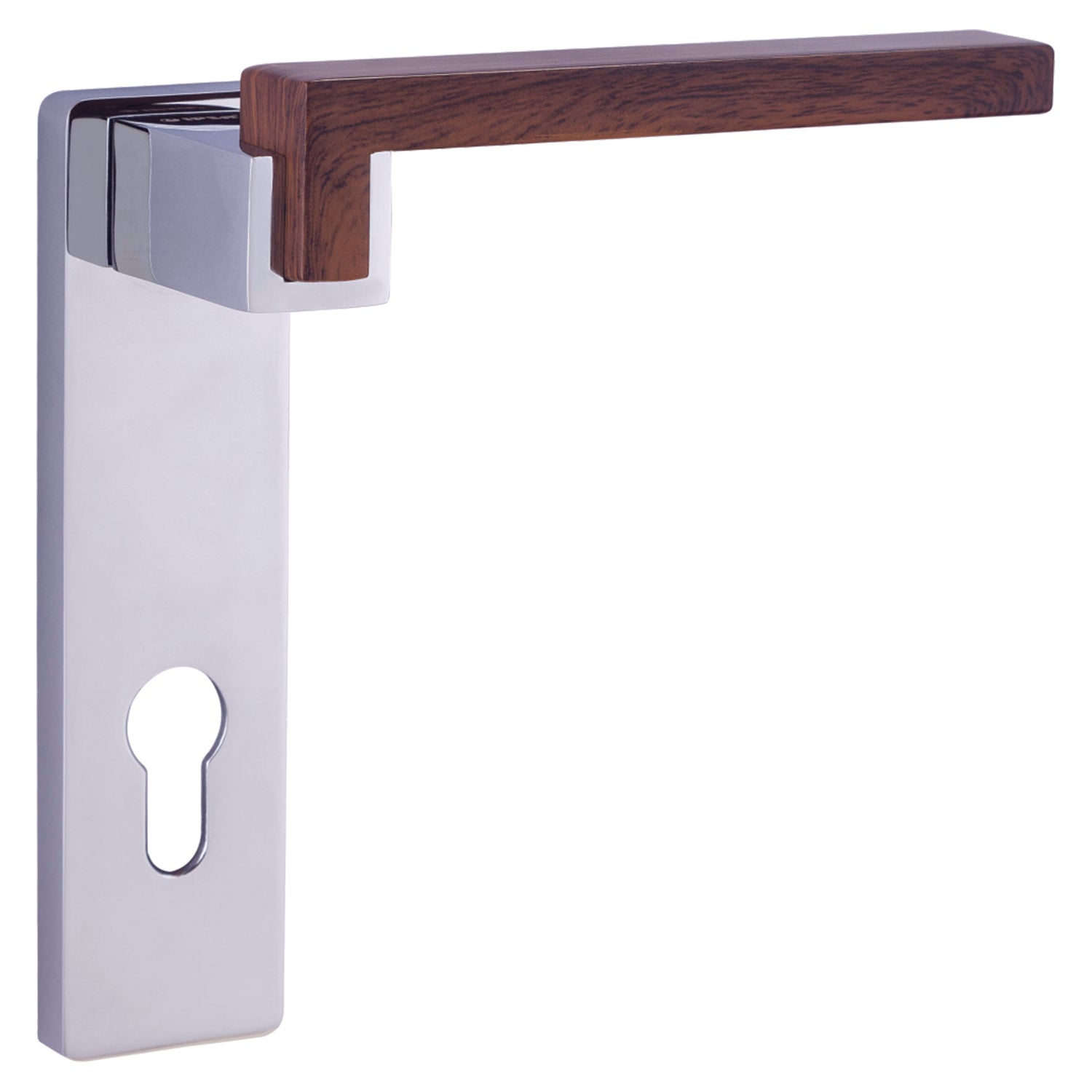 IPSA Premium Series Mach Door Handle 10 inch CY One Pair Finish - CPY